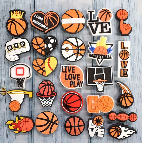 Accesorios Valēre - Adornos de Basquetbol para crocs